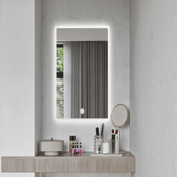 Frameless Bathroom Mirror